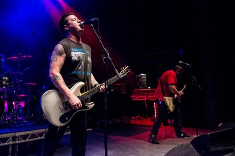 Sänger Ray Carlisle von Teenage Bottlerocket
