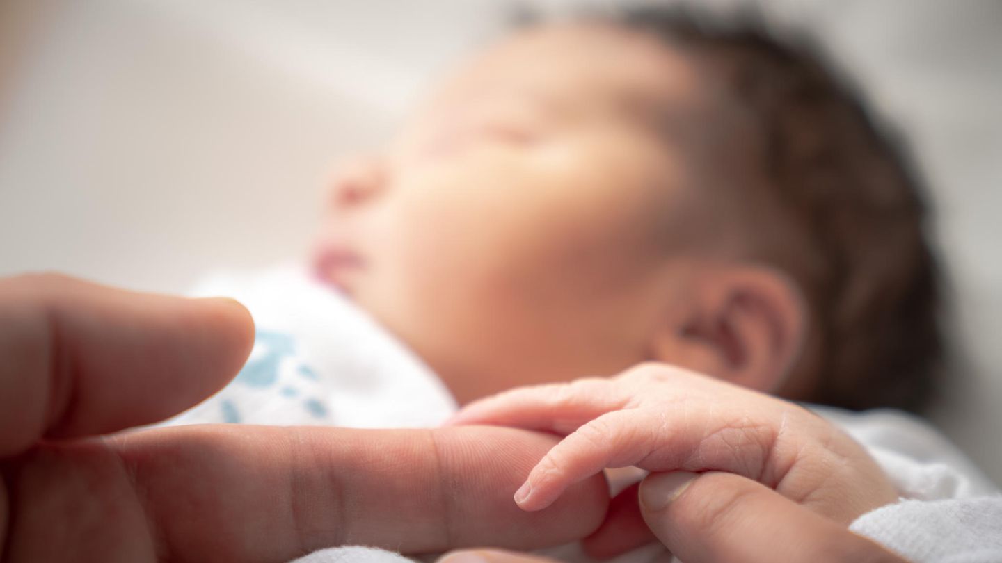 Baby schläft