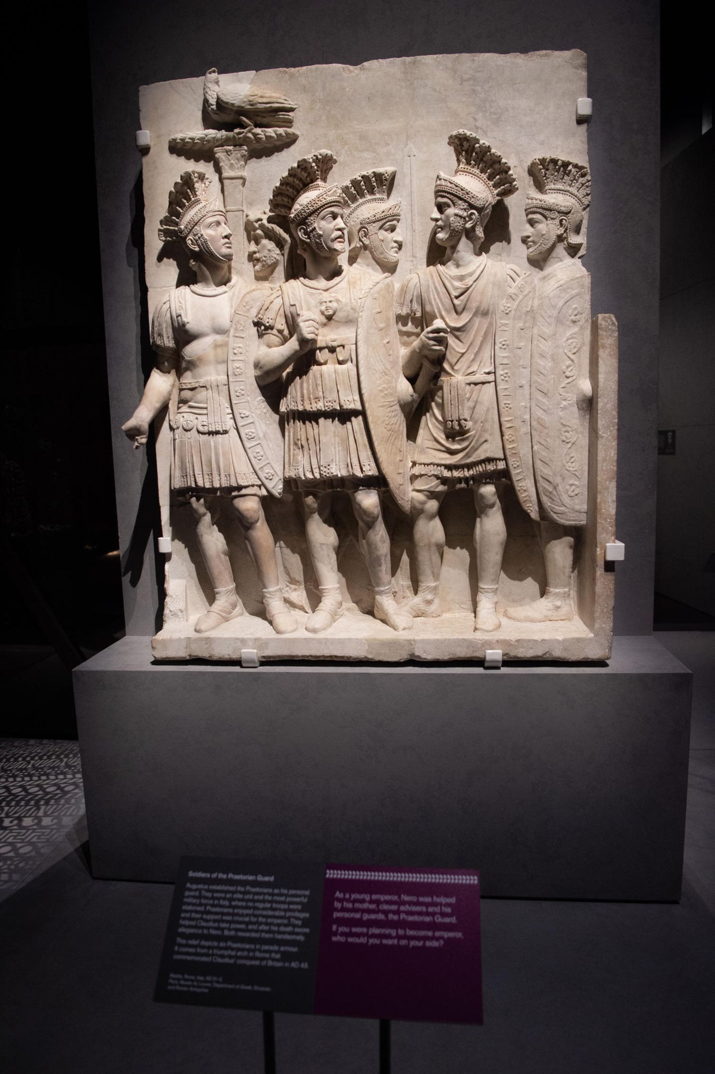 Die Prätorianer waren die dominierende Macht in Rom. Sie dienten dem Kaiser auch als "Death Squad".