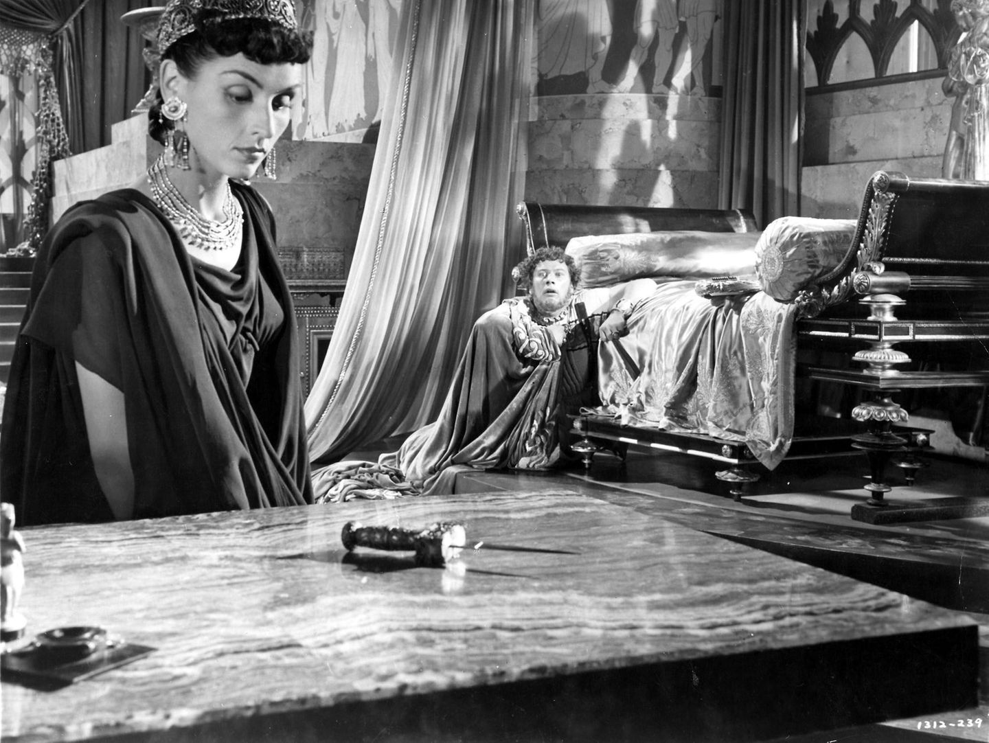 Im Film "Quo Vadis" prägte der junge Peter Ustinov das Bild Neros. 