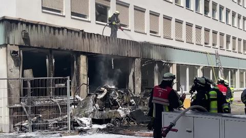Explosionen in Nürnberg: Tagesklinik geräumt