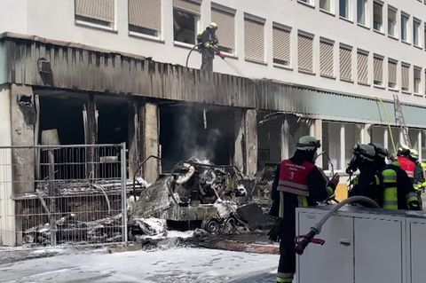 Explosionen in Nürnberg: Tagesklinik geräumt