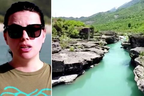 Albanien: Umweltschützer kämpfen für einzigartigen Wildfluss – und gegen ein Wasserkraft-Projekt der Regierung