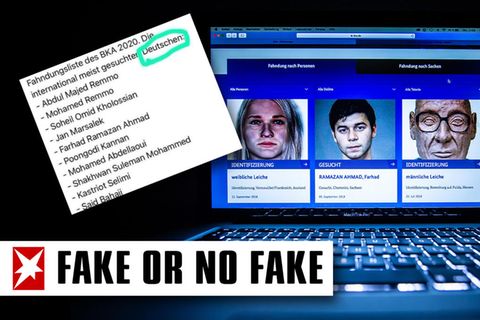 BKA-Fahndungsliste zeigt nur ausländische Namen – ein Faktencheck