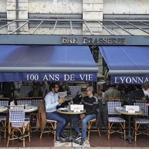 Die Außengastronomie ist in Frankreich seit 19. Mai wieder geöffnet