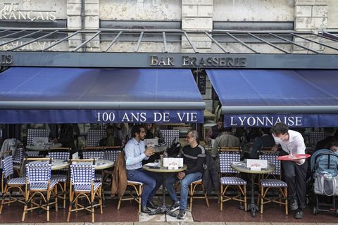 Die Außengastronomie ist in Frankreich seit 19. Mai wieder geöffnet