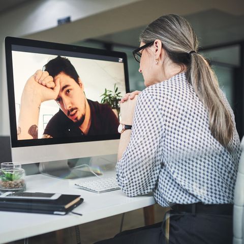 Online-Therapie kann eine wichtige Stütze sein (Symbolbild)