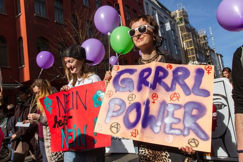 Demo Weltfrauentag