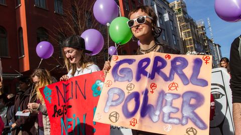 Demo Weltfrauentag