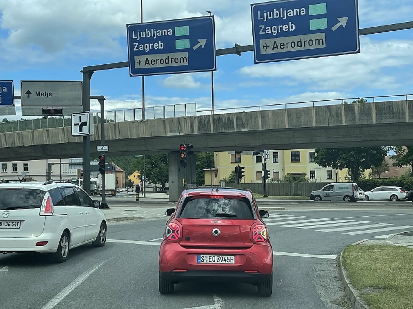 Smart Forfour ed Roadtrip München - Novo Mesto