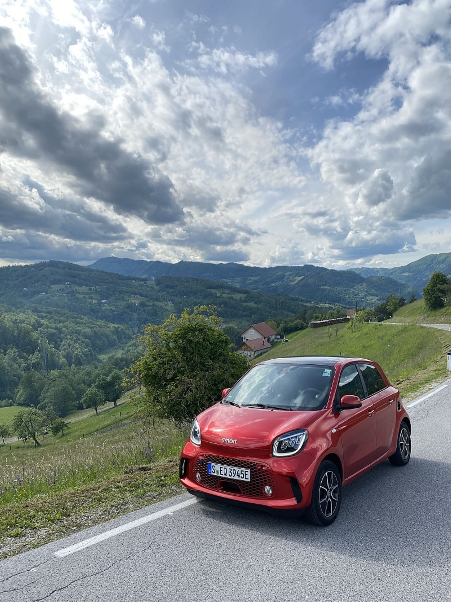 Smart Forfour ed Roadtrip München - Novo Mesto