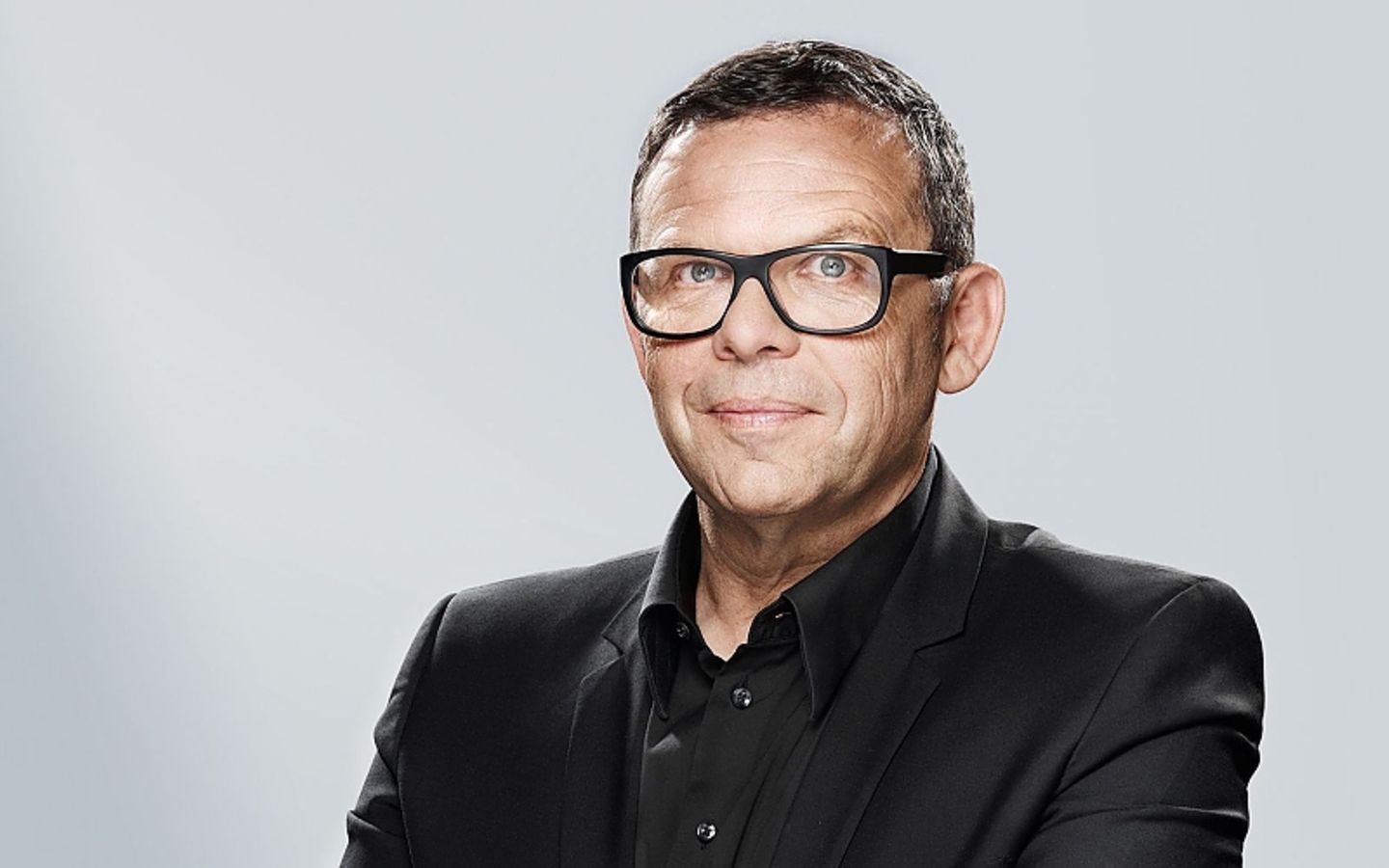Immer in schwarz gekleidet: Peter Schreyer