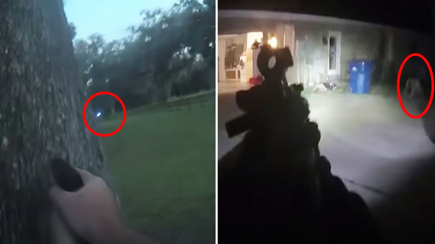 Florida: Bodycam video shows – children are shooting with the police