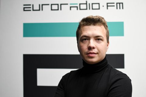 Der belarussische Journalist und Regierungskritiker Roman Protassewitsch