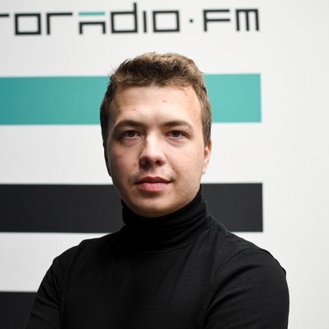 Der belarussische Journalist und Regierungskritiker Roman Protassewitsch