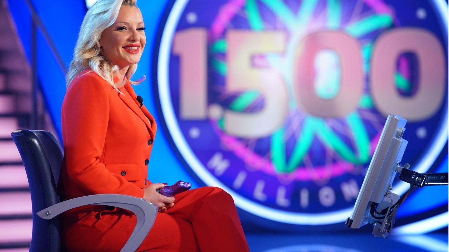 Evelyn Burdecki bei "Wer wird Millionär?"