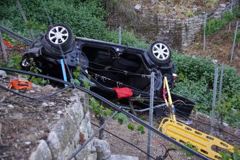 In Baden-Württemberg ist ein Autofahrer bei einem Wendemanöver tödlich verunglückt.