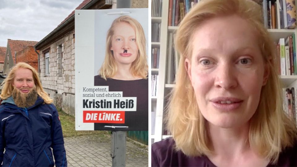 Vollbart statt Hitlerbärtchen: Landespolitikerin erzählt, wie sie mit Hass umgeht
