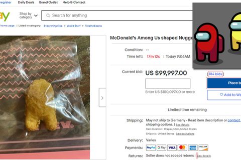 Ebay Nugget Among us Männchen