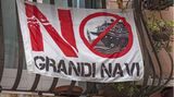 "Comitato No Grandi Navi":  Diese Vereinigung setzt sich seit Jahren für ein sofortiges Durchfahrverbot durch den Giudecca-Kanal für große Kreuzfahrtschiffe ein.