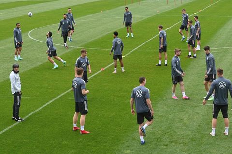 Das DFB-Team in Seefeld