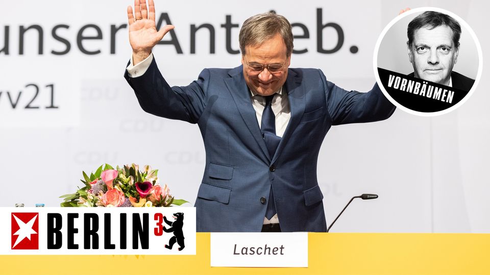 Berlin hoch drei Laschet