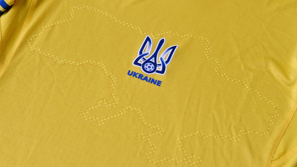 Das Trikot der ukrainischen Fußballnationalmannschaft für die Euro 202