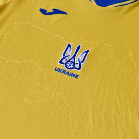 Das Trikot der ukrainischen Fußballnationalmannschaft für die Euro 202