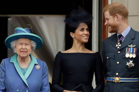 Meghan, Harry, Queen