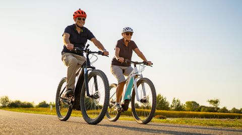 Auf dem Fahrrad fühlt sich das Leben leichter an