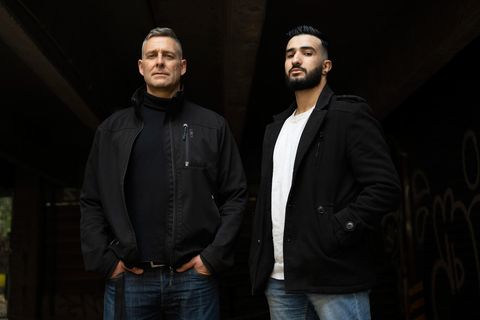 Die Macher des Podcast "Clanland" Mohamed Chahrour und Marcus Staiger