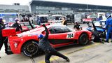 Boxenstopp, das Auto der Scuderia Cameron Glickenhaus konnte nach einem Schaden während der langen Pause wieder repariert werden und kam noch auf den 20. Platz.