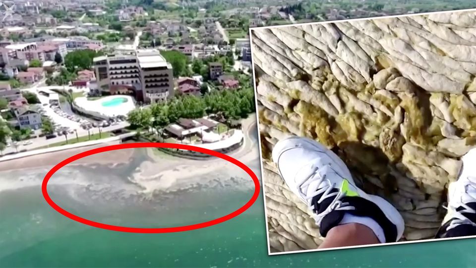 Gefährliche Plage: Merkwürdiger Meeres-Schleim überschwemmt Urlaubsregion – Minister ruft zu Hilfe auf