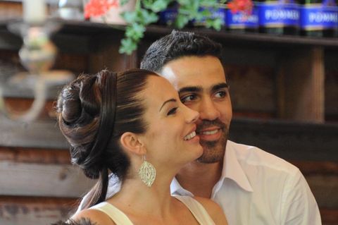 Bushido und Anna-Maria Ferchichi bei ihrer Hochzeit im Jahr 2012