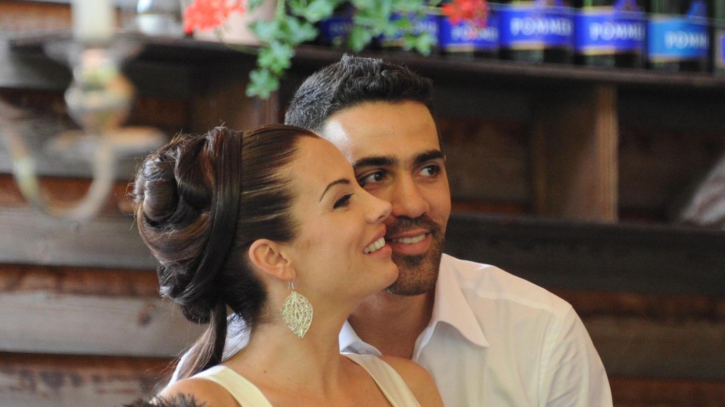 Bushido und Anna-Maria Ferchichi bei ihrer Hochzeit im Jahr 2012
