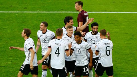 Die deutsche Elf war in Spiel- und Torlaune gegen Lettland