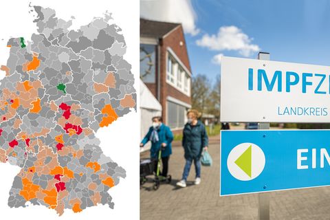 Inzidenz 0,0 – diese zwei Landkreise sind wieder coronafrei