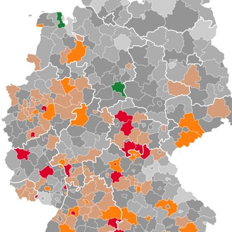 Inzidenz 0,0 – diese zwei Landkreise sind wieder coronafrei
