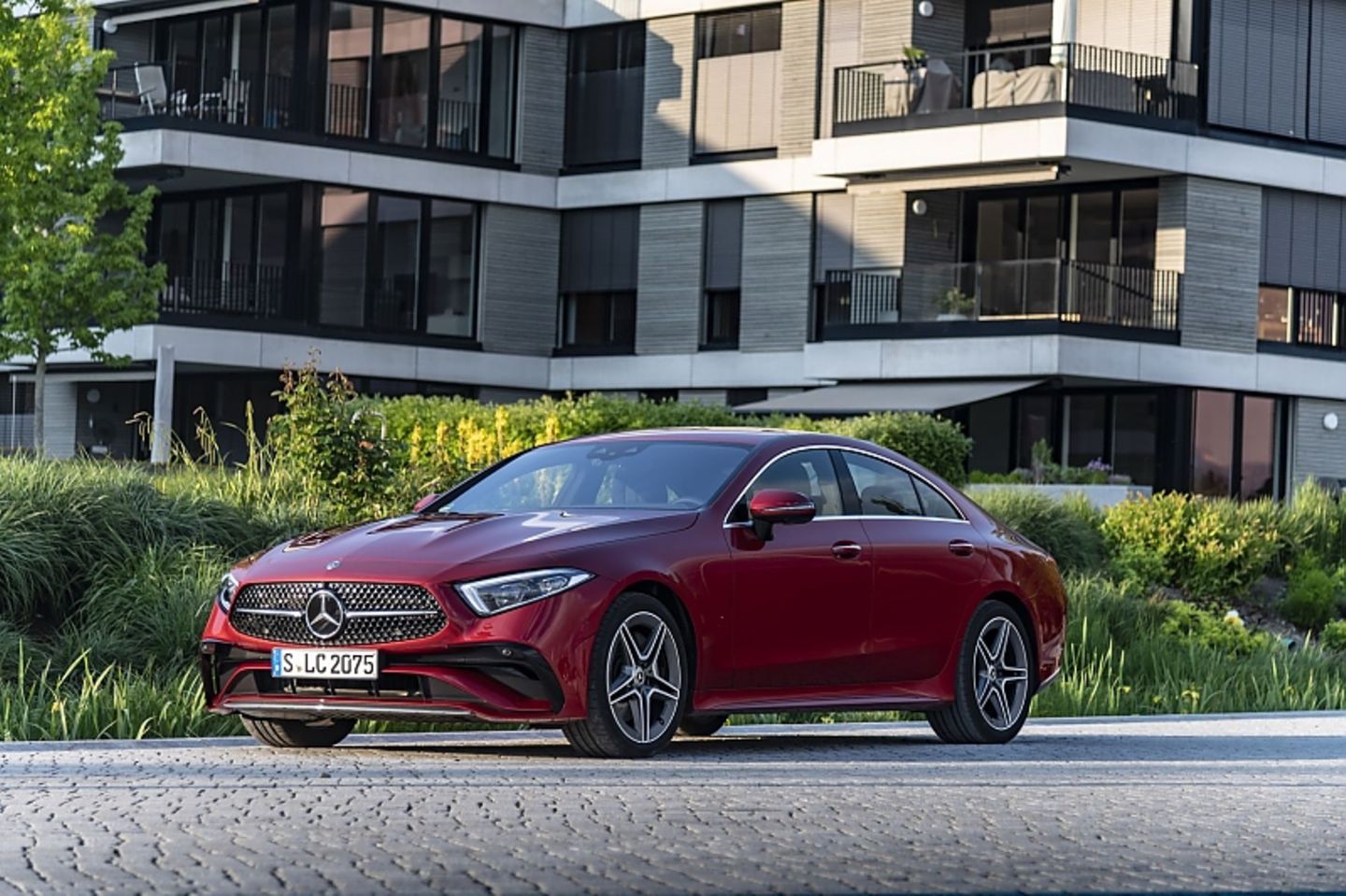 Nach wie vor ansehnlich: Der Mercedes CLS 300d
