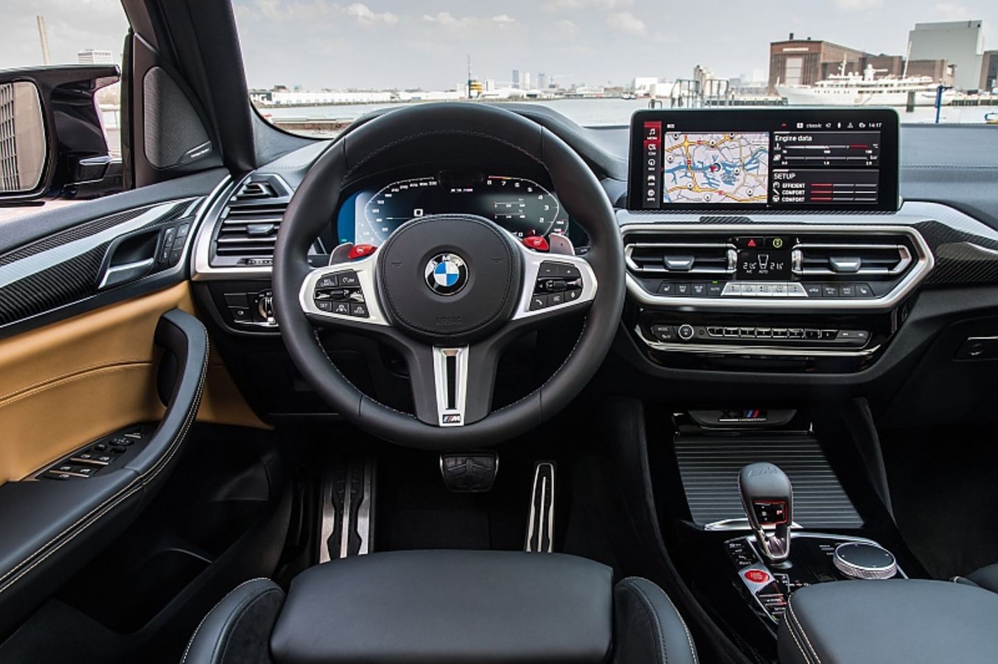 Der zentrale Touchscreen ist bis zu 12,3 Zoll groß