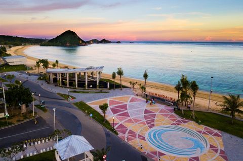 Als Vorbild für das Mandalika-Resort (Foto) und weitere Erschließungsprojekte dient Bali