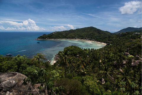 Die im Süden Thailands liegende Insel Koh Tao