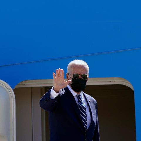 Joe Biden vor Abflug nach Europa