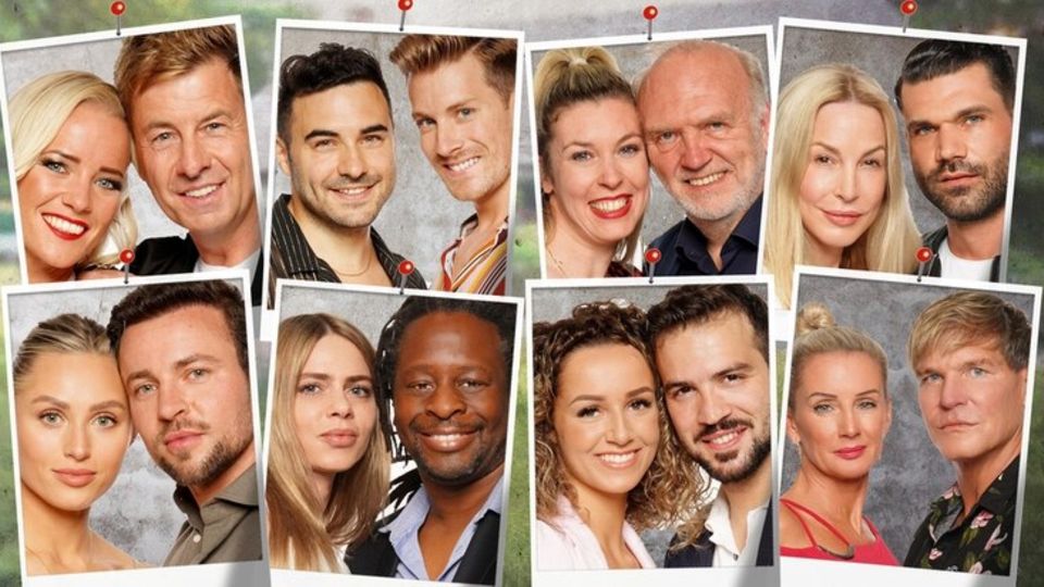 Diese Paare kämpfen in "Das Sommerhaus der Stars" um den Titel.