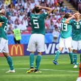 Gomez, Hummels, Müller und Kimmich fassen sich im Spiel gegen Südkorea an den Kopf