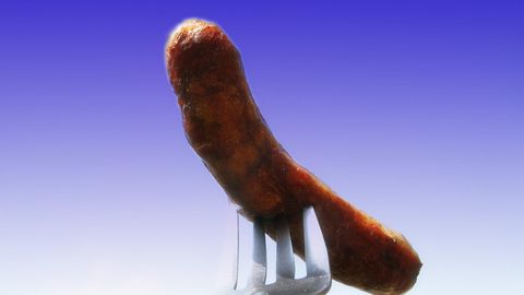 Großbritannien und EU streiten sich um die Wurst
