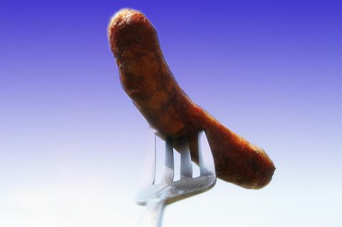 Großbritannien und EU streiten sich um die Wurst