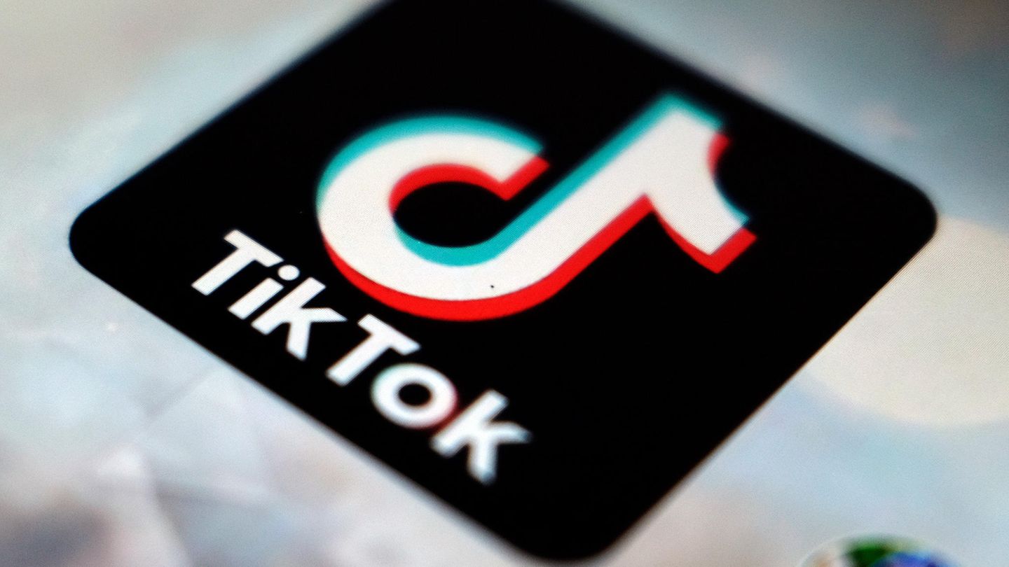 Das Logo der Social-Media-App Tiktok