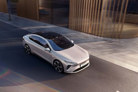 NIO ET7 mit Wechselauto