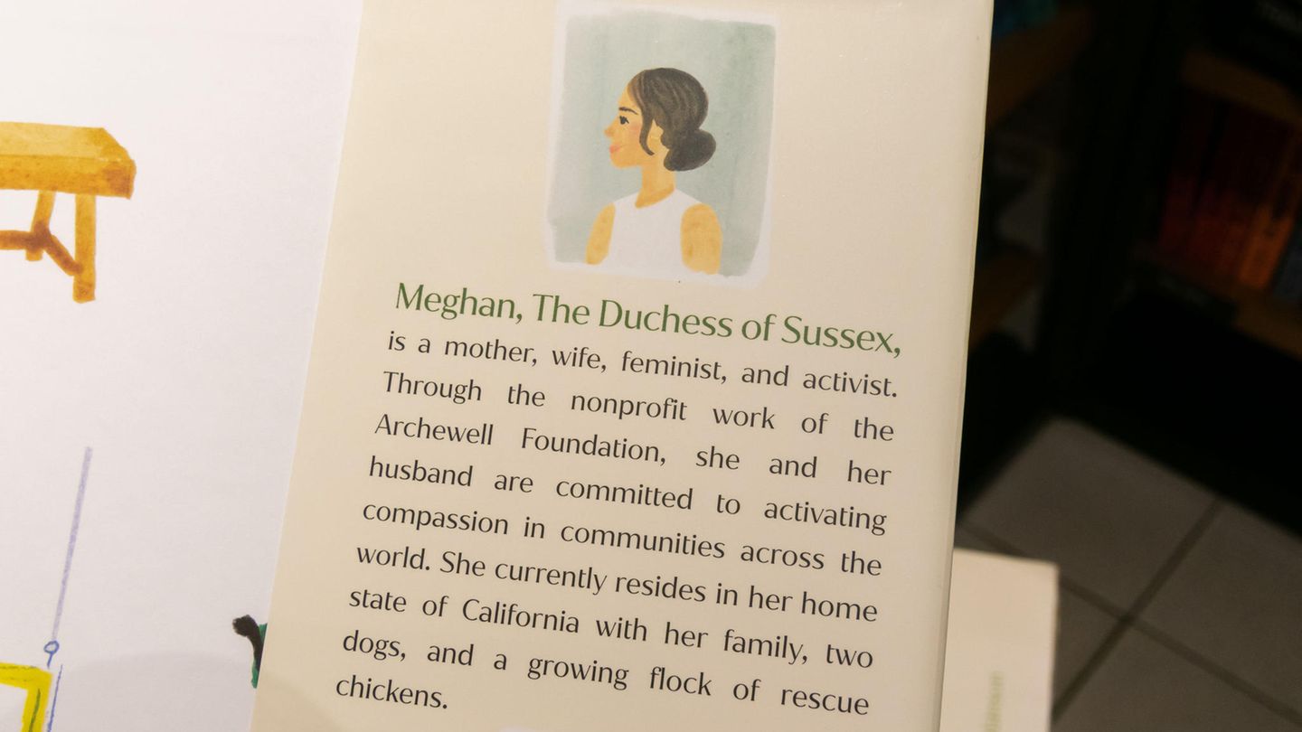 Herzogin Meghans Kinderbuch "The Bench"